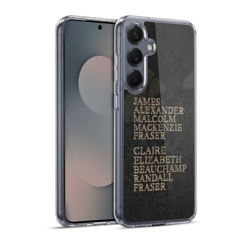 Outlander Graphics Names Soft Gel Case for Samsung Galaxy S25+ & MagSafe