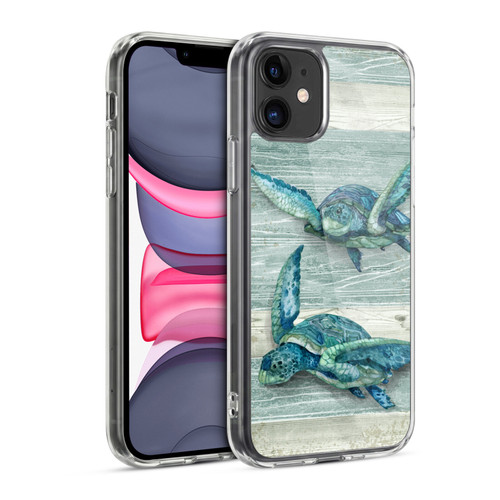 Paul Brent Sea Creatures Turtle Soft Gel Case for Apple iPhone 11
