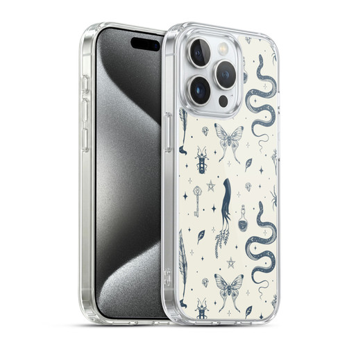 Episodic Drawing Art Mystical Collection Soft Gel Case for Apple iPhone 15 Pro & MagSafe