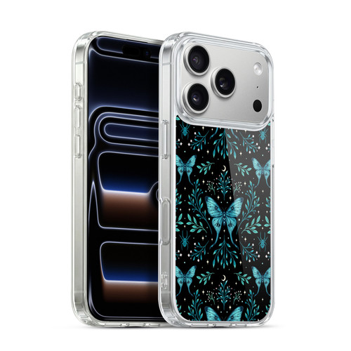 Episodic Drawing Art Butterfly Pattern Soft Gel Case for Apple iPhone 17 Pro