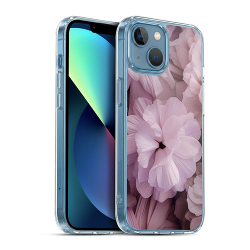 LebensArt Birds And Floral Romance Soft Gel Case for Apple iPhone 13 Mini & MagSafe