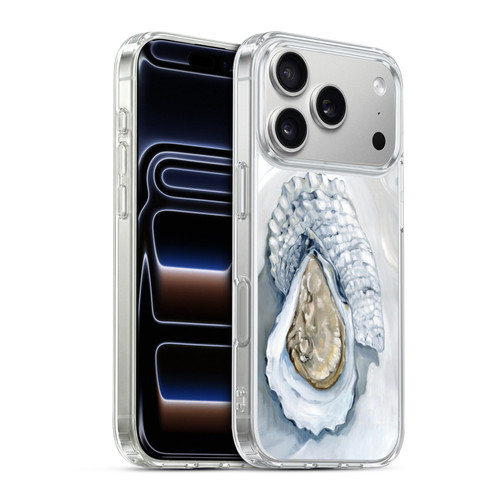 Paul Brent Sea Creatures Oyster White Soft Gel Case for Apple iPhone 17 Pro