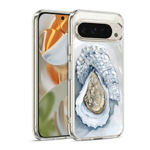 Paul Brent Sea Creatures Oyster White Soft Gel Case for Google Pixel 9 / Pixel 9 Pro