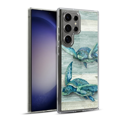 Paul Brent Sea Creatures Turtle Soft Gel Case for Samsung Galaxy S23 Ultra 5G & MagSafe
