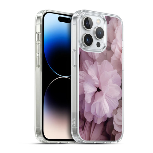 LebensArt Birds And Floral Romance Soft Gel Case for Apple iPhone 14 Pro & MagSafe