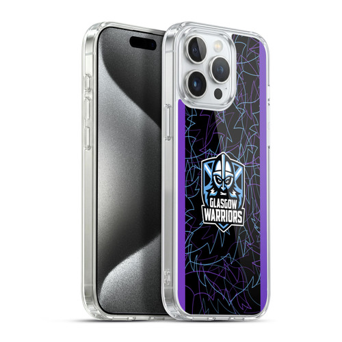 Glasgow Warriors 2024/25 Crest Kit Training Soft Gel Case for Apple iPhone 15 Pro Max & MagSafe
