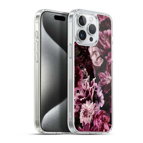 LebensArt Birds And Floral Opulence Soft Gel Case for Apple iPhone 15 Pro Max & MagSafe