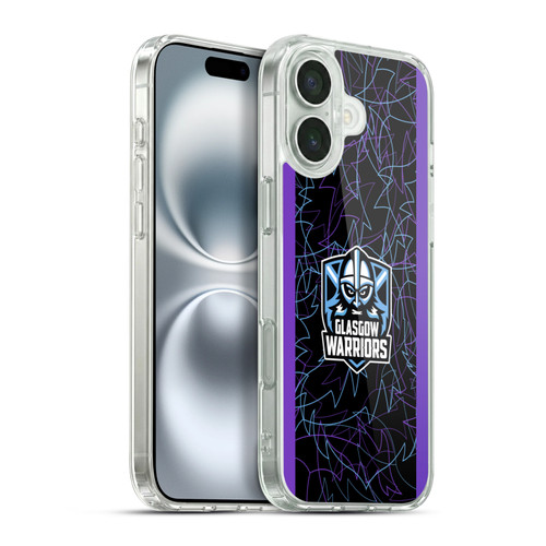 Glasgow Warriors 2024/25 Crest Kit Training Soft Gel Case for Apple iPhone 16 Plus & MagSafe