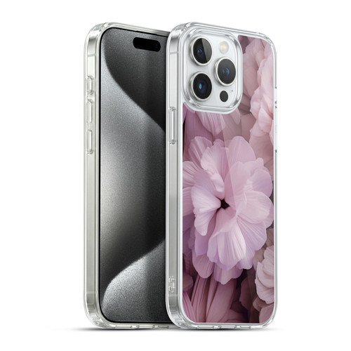 LebensArt Birds And Floral Romance Soft Gel Case for Apple iPhone 15 Pro Max & MagSafe