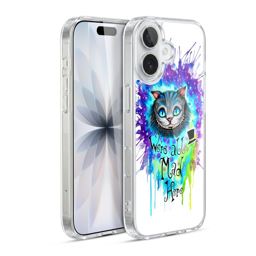 Pixie Cold Cats We Are All Mad Here Soft Gel Case for Apple iPhone 17