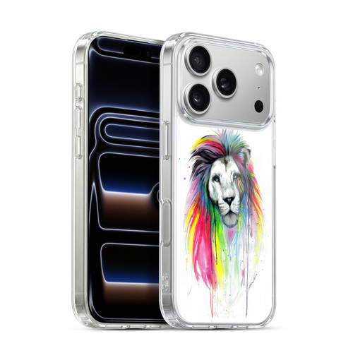 Pixie Cold Cats Rainbow Mane Soft Gel Case for Apple iPhone 17 Pro