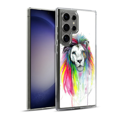 Pixie Cold Cats Rainbow Mane Soft Gel Case for Samsung Galaxy S23 Ultra 5G & MagSafe