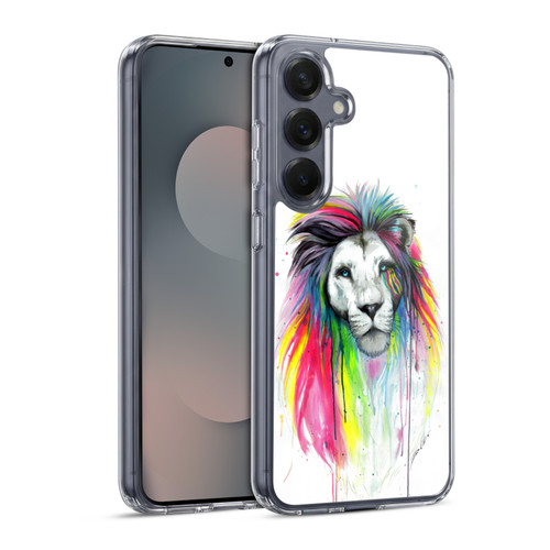 Pixie Cold Cats Rainbow Mane Soft Gel Case for Samsung Galaxy S25 & MagSafe