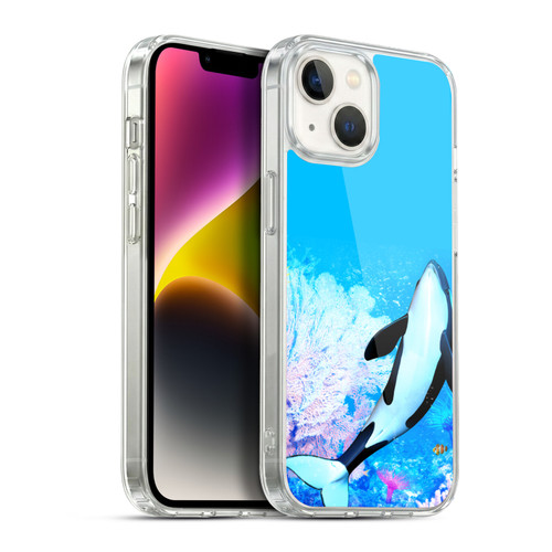 Simone Gatterwe Life In Sea Orca Soft Gel Case for Apple iPhone 14