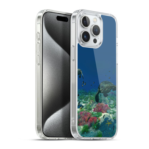 Simone Gatterwe Life In Sea Sea Turtles Soft Gel Case for Apple iPhone 15 Pro Max & MagSafe