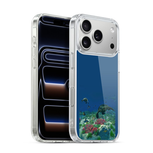 Simone Gatterwe Life In Sea Sea Turtles Soft Gel Case for Apple iPhone 17 Pro