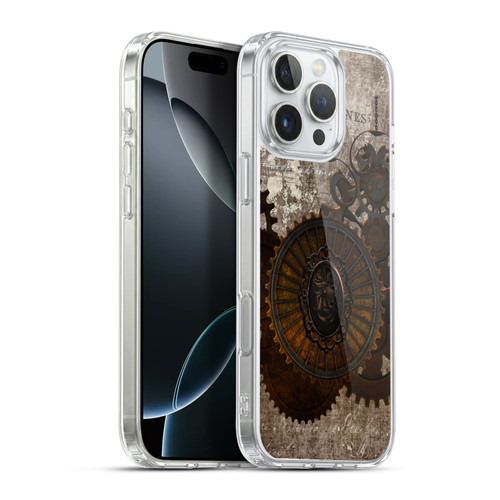 Simone Gatterwe Steampunk Letter Soft Gel Case for Apple iPhone 16 Pro Max & MagSafe