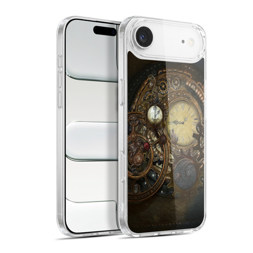 Simone Gatterwe Steampunk Clocks Soft Gel Case for Apple iPhone 17 Air
