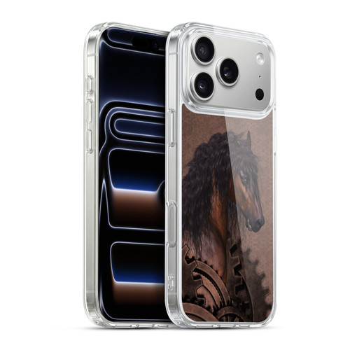 Simone Gatterwe Steampunk Horse Soft Gel Case for Apple iPhone 17 Pro Max