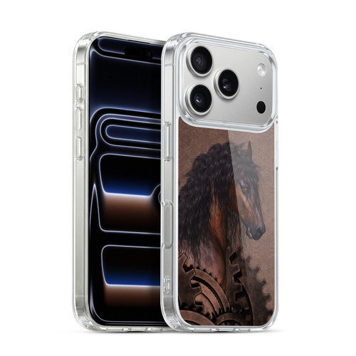 Simone Gatterwe Steampunk Horse Soft Gel Case for Apple iPhone 17 Pro