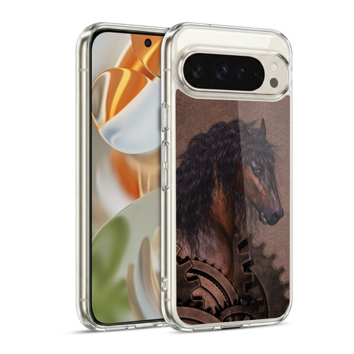 Simone Gatterwe Steampunk Horse Soft Gel Case for Google Pixel 9 / Pixel 9 Pro
