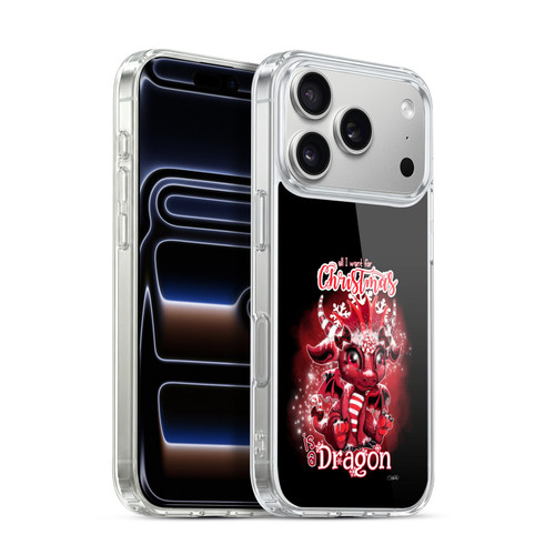 Sheena Pike Holiday I Want A Dragon For Christmas Soft Gel Case for Apple iPhone 17 Pro