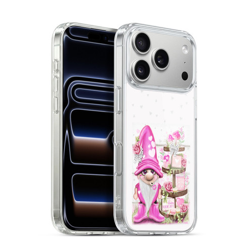 Sheena Pike Holiday Pink Valentine Gnome Soft Gel Case for Apple iPhone 17 Pro