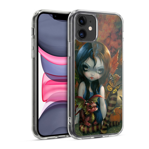 Strangeling Dragon Autumn Fairy Soft Gel Case for Apple iPhone 11