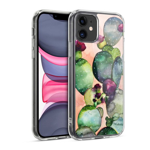 Mai Autumn Floral Blooms Desert Rose Soft Gel Case for Apple iPhone 11