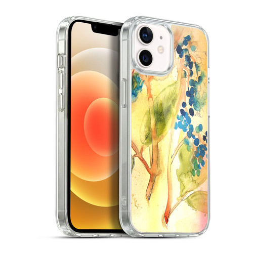 Mai Autumn Floral Blooms Botanical Abstract Soft Gel Case for Apple iPhone 12 / iPhone 12 Pro & MagSafe