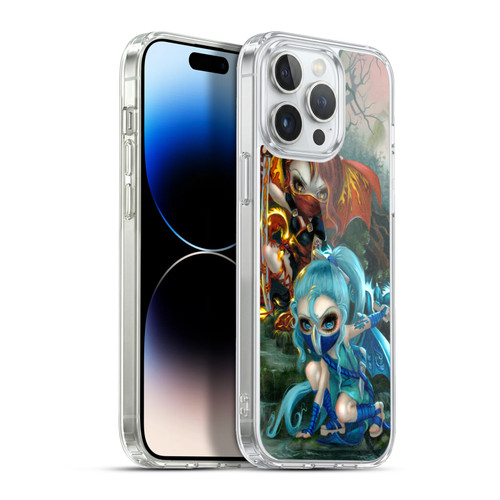 Strangeling Dragon Elemental Ninja Fairies Soft Gel Case for Apple iPhone 13 Pro Max & MagSafe