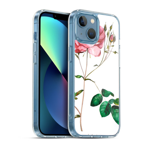 Mai Autumn Floral Blooms Rose Soft Gel Case for Apple iPhone 13 Mini & MagSafe