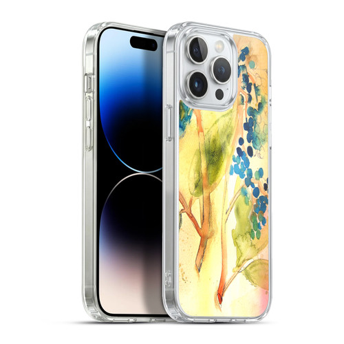 Mai Autumn Floral Blooms Botanical Abstract Soft Gel Case for Apple iPhone 13 Pro Max & MagSafe