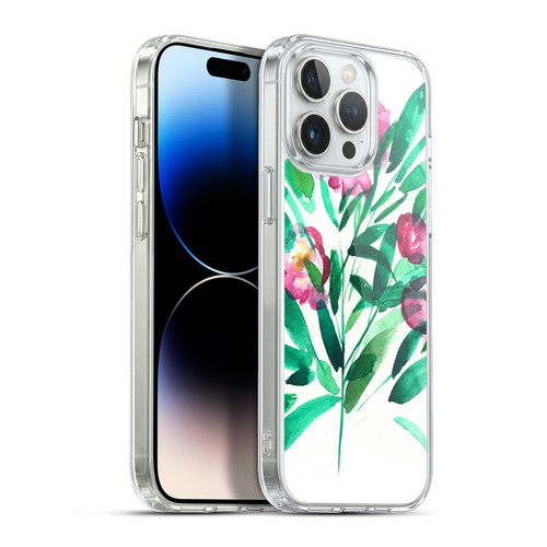 Mai Autumn Floral Blooms Peonies Soft Gel Case for Apple iPhone 13 Pro Max & MagSafe