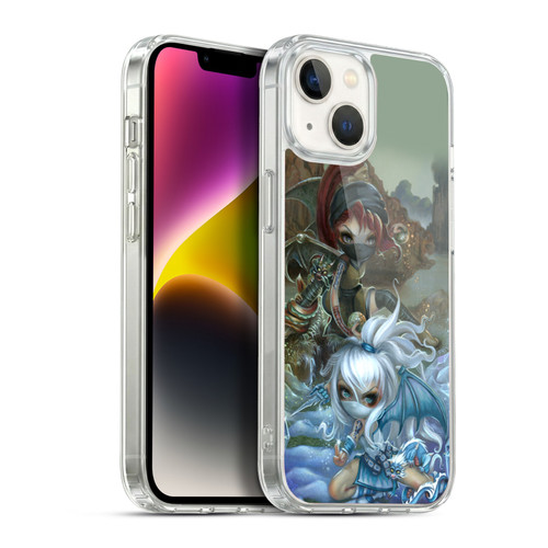 Strangeling Dragon Earth Ninja Fairies Soft Gel Case for Apple iPhone 14