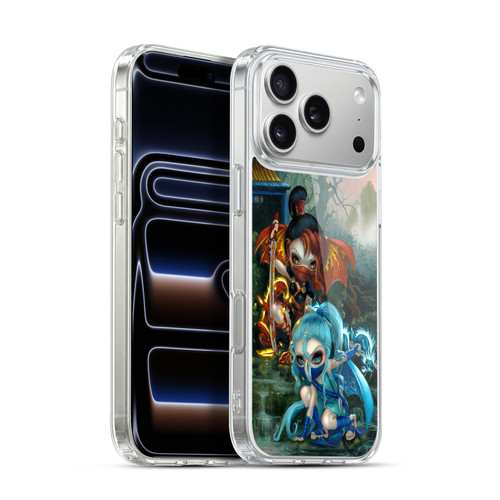 Strangeling Dragon Elemental Ninja Fairies Soft Gel Case for Apple iPhone 17 Pro Max
