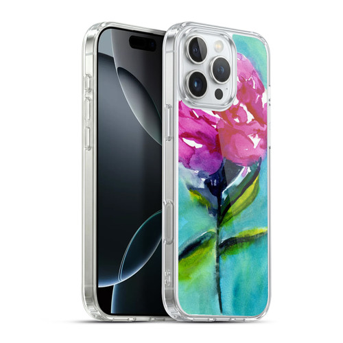 Mai Autumn Floral Blooms Peony 2 Soft Gel Case for Apple iPhone 16 Pro Max & MagSafe