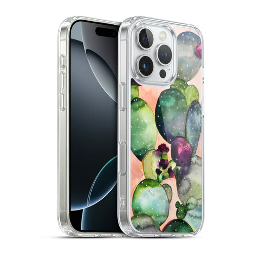 Mai Autumn Floral Blooms Desert Rose Soft Gel Case for Apple iPhone 16 Pro & MagSafe