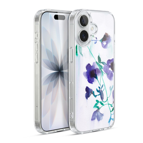 Mai Autumn Floral Blooms Moon Drops Soft Gel Case for Apple iPhone 17