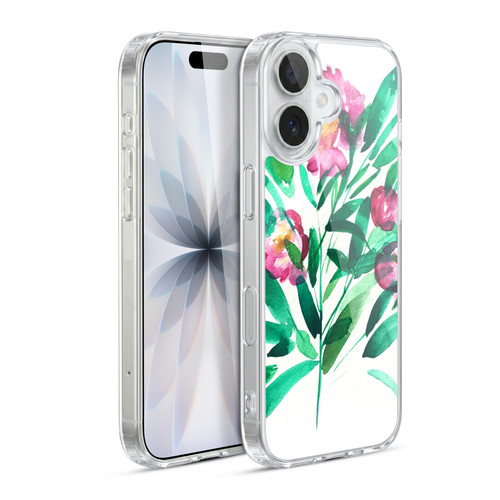 Mai Autumn Floral Blooms Peonies Soft Gel Case for Apple iPhone 17