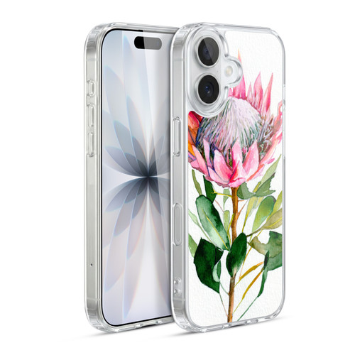 Mai Autumn Floral Blooms Protea Soft Gel Case for Apple iPhone 17
