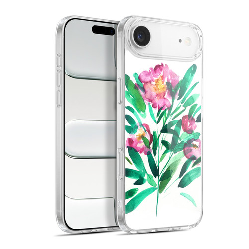 Mai Autumn Floral Blooms Peonies Soft Gel Case for Apple iPhone 17 Air