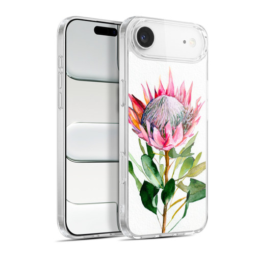 Mai Autumn Floral Blooms Protea Soft Gel Case for Apple iPhone 17 Air