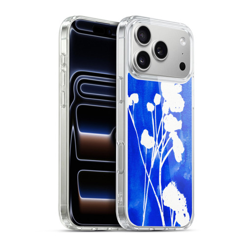 Mai Autumn Floral Blooms Cyanotype Watercolour Soft Gel Case for Apple iPhone 17 Pro Max