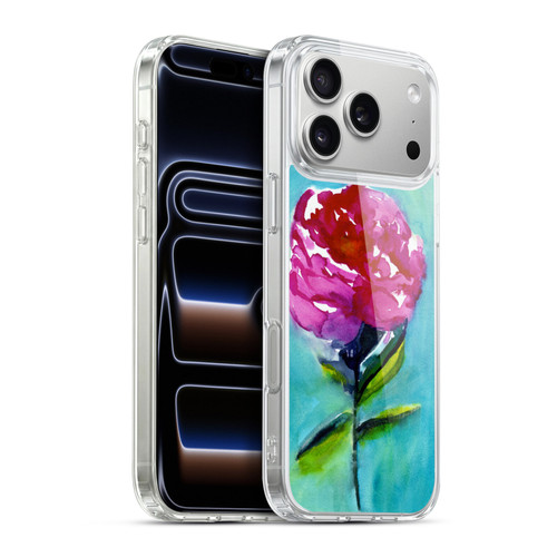 Mai Autumn Floral Blooms Peony 2 Soft Gel Case for Apple iPhone 17 Pro Max