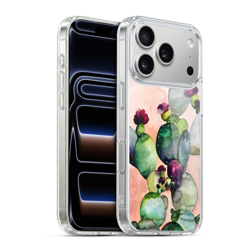 Mai Autumn Floral Blooms Desert Rose Soft Gel Case for Apple iPhone 17 Pro