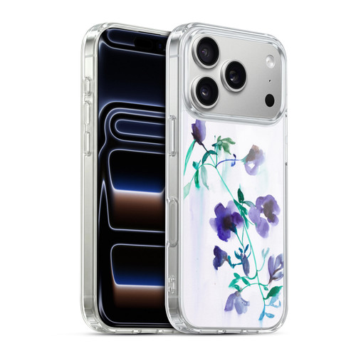 Mai Autumn Floral Blooms Moon Drops Soft Gel Case for Apple iPhone 17 Pro