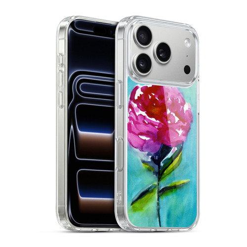 Mai Autumn Floral Blooms Peony 2 Soft Gel Case for Apple iPhone 17 Pro