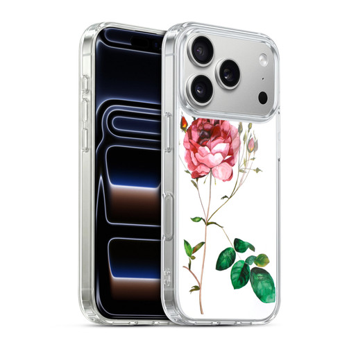 Mai Autumn Floral Blooms Rose Soft Gel Case for Apple iPhone 17 Pro