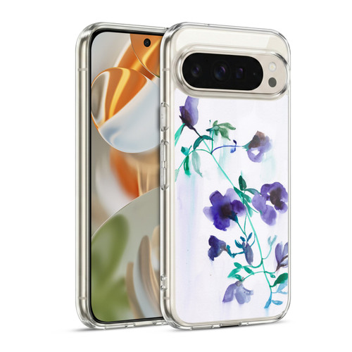 Mai Autumn Floral Blooms Moon Drops Soft Gel Case for Google Pixel 9 / Pixel 9 Pro